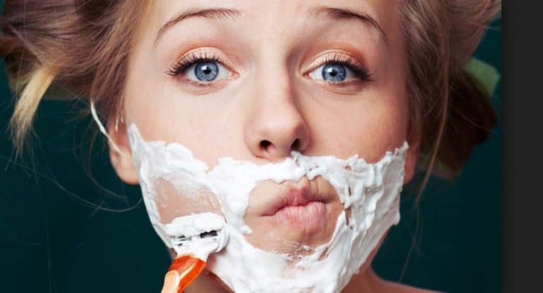 dealing with female facial hair